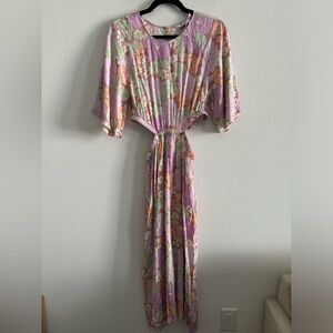 Stockholm Atelier & other stories cut out waist midi dress 4